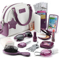 Play Purse for Little Girls - Toddler Girl Toys Includes Phone, Wallet, Fake Makeup Accessories - 3 Year Old Girl Gifts Princess Toys Dress Up Pretend Play Birthday Gift for Girls Ages 3 4 5 6 +