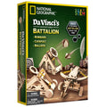 National Geographic Da Vinci Model Kit - Catapult Kit for Kids, 3D Puzzle Building Toy for Boys and Girls, Wood Building Kit for Kids, A Great STEM Project, Engineering Model Kit