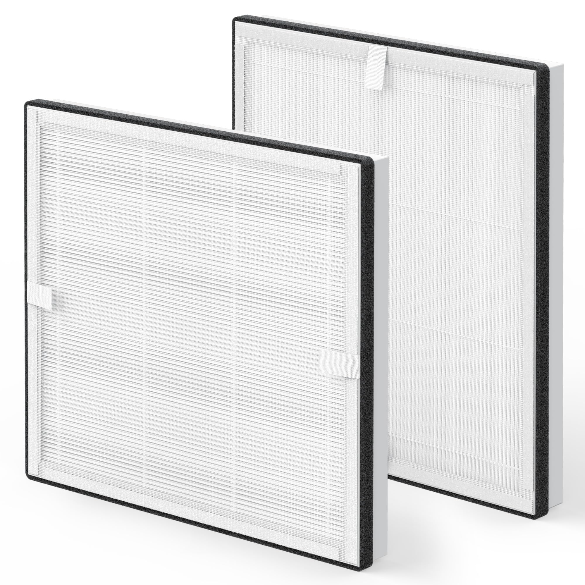 2 Pack Ganymede Replacement Filter for EOEBOT/MATONC Ganymede Air Cleaner Purifier, 3-in-1 Filtration System with Washable Pre-Filter