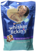 Purina Whisker Lickin Chichen & Seafood Cat Food, 6.5 Oz