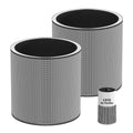 C610 Replacement Filter Z Compatible with Winix C610 Air Purifier Cleaner 1712-0121-00, 3-in-1 True HEPA Filtration, 2-Pack