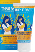Triple Paste Diaper Rash Cream for Baby - 3 oz Tube – Zinc Oxide Ointment Treats, Soothes & Prevents Diaper Rash, Pediatrician-Recommended Hypoallergenic Formula, Baby Essentials for Daily & Overnight